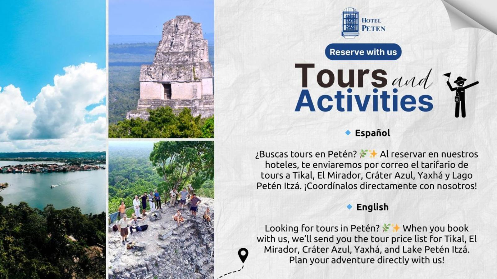 Hotel Peten Flores Εξωτερικό φωτογραφία